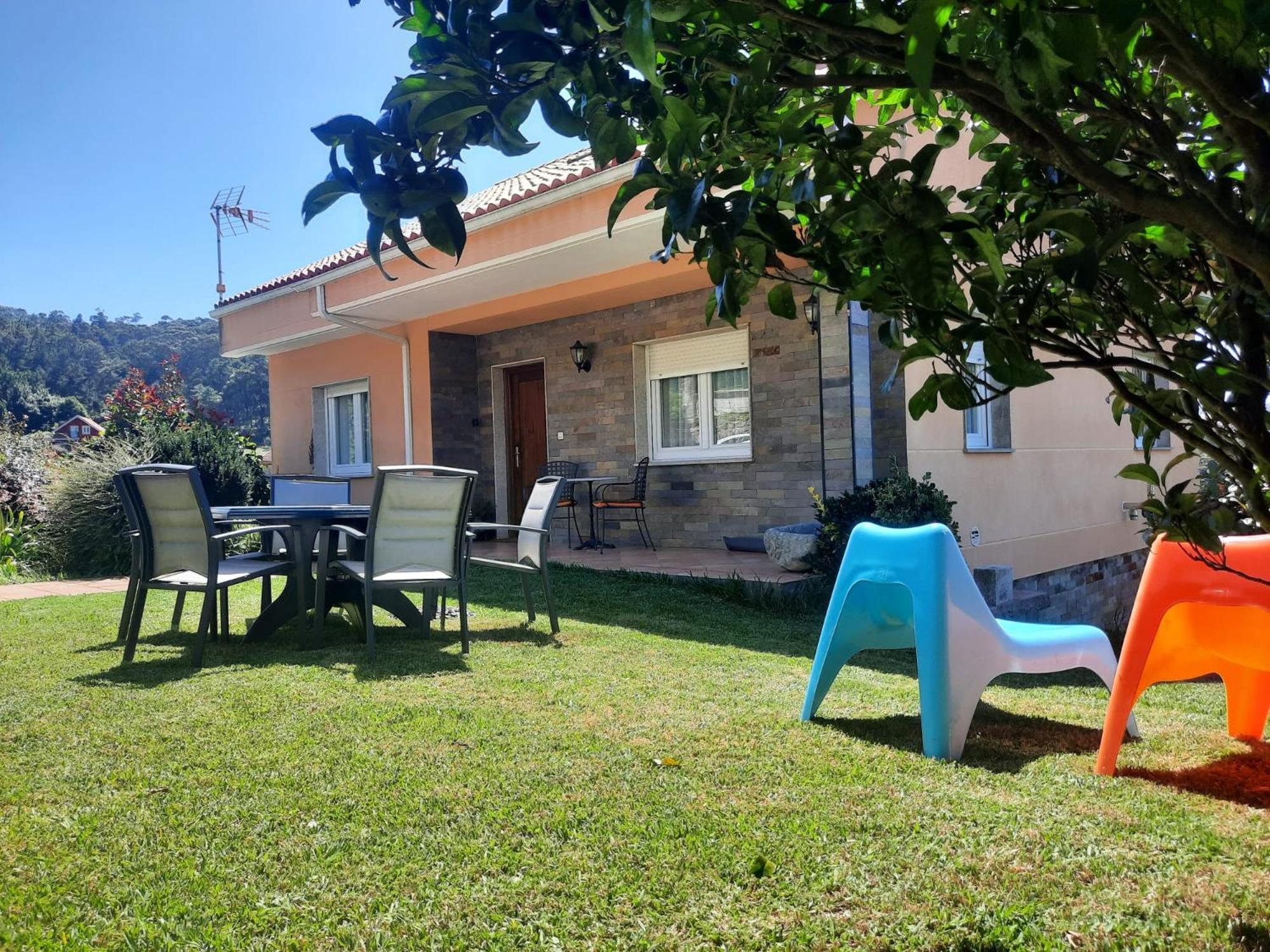 Casa da Xesteira-Merexo-Muxía-Costa da Morte Villa Exterior foto